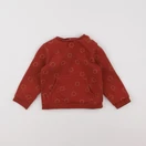Cadet Rousselle - sweat rouge - 36 mois