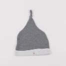 Petit Bateau - bonnet blanc, bleu - 6 mois