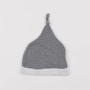Petit Bateau - bonnet blanc, bleu - 6 mois