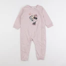 H&M - pyjama coton rose - 12/18 mois