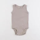 H&M - body beige - 12/18 mois