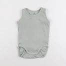H&M - body vert - 12/18 mois