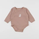 Vertbaudet - body rose - 9 mois