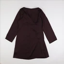 H&M - robe grossesse violet - 38