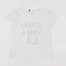 IKKS - tee-shirt blanc - 4 ans