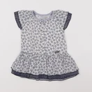 IKKS - robe blanc, bleu - 6 mois