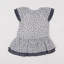 IKKS - robe blanc, bleu - 6 mois