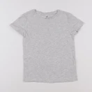 H&M - tee-shirt gris - 6/8 ans