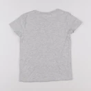 H&M - tee-shirt gris - 6/8 ans