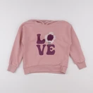 Monoprix - sweat rose - 8 ans