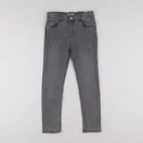 Vertbaudet - jean gris - 7 ans