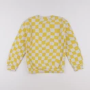 H&M - sweat jaune - 8 ans
