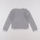 Vertbaudet - pull beige, bleu - 8 ans