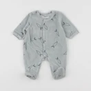 Vertbaudet - pyjama velours vert - 0 mois
