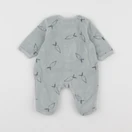 Vertbaudet - pyjama velours vert - 0 mois