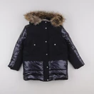 IKKS - manteau doublure amovible bleu - 8 ans