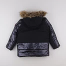 IKKS - manteau doublure amovible bleu - 8 ans