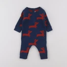 Jacadi - combinaison bleu - 1 mois