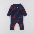 Jacadi - combinaison bleu - 1 mois