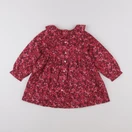 Jacadi - robe liberty rouge - 24 mois