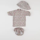 Vertbaudet - ensemble de bain rose - 2 ans