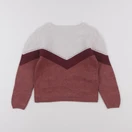 Vertbaudet - pull rose - 5 ans