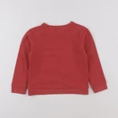 Vertbaudet - sweat rouge - 4 ans