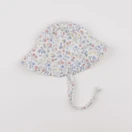 Petit Bateau - chapeau blanc - 3/6 mois