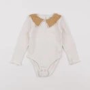 Zara - body à col beige - 6/9 mois