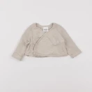 Tape à l'oeil - gilet marron - 0 mois