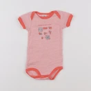Petit Bateau - body rose - 6 mois