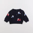 Jacadi - pull bleu - 3 mois