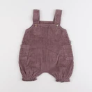 Poudre Organic - salopette violet - 1/3 mois