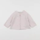 Vertbaudet - gilet rose - 9 mois