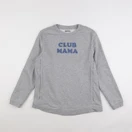 Vertbaudet - sweat grossesse gris - 42 à 44