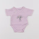 Vertbaudet - body violet - 0 mois