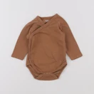 Vertbaudet - body marron - 6 mois
