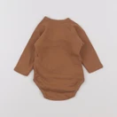 Vertbaudet - body marron - 6 mois