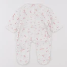 Vertbaudet - pyjama coton blanc - 0 mois