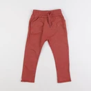Vertbaudet - jogging rouge - 24 mois