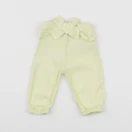 Vertbaudet - pantalon jaune - 3 mois