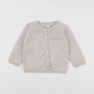 Vertbaudet - gilet marron - 18 mois