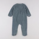 Vertbaudet - pyjama velours bleu - 18 mois