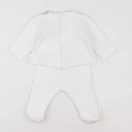 Jacadi - ensemble blanc - 12 mois