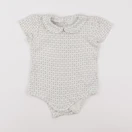 Vertbaudet - body à col beige - 18 mois