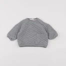 Zara - sweat gris - 1/3 mois