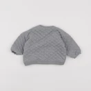 Zara - sweat gris - 1/3 mois