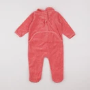 Vertbaudet - pyjama velours rouge - 18 mois
