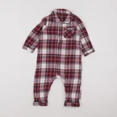 Vertbaudet - pyjama coton rouge - 18 mois