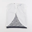 IKKS - tee-shirt blanc - 10 ans